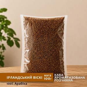 Розчинна кава зі смаком Ірландський віскі 100г