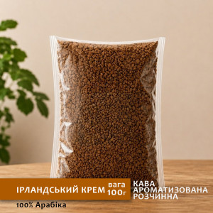 Розчинна кава зі смаком Ірландський крем 100г